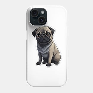 Cute Pug Dog - Dogs Pugs Phone Case