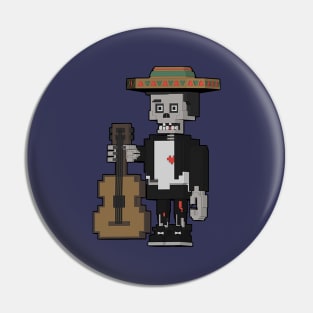 Skeleton Mexican Pin