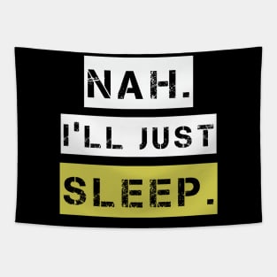 Funny Festival Of Sleep Day Sleeping Kids Adult Gift Tapestry