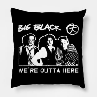 Big Black band Pillow