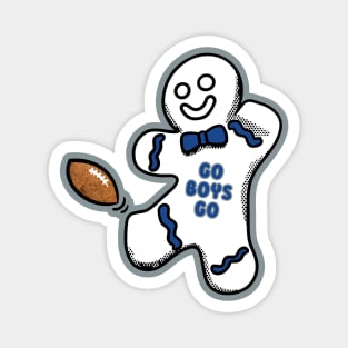 Dallas Cowboys Gingerbread Man Magnet