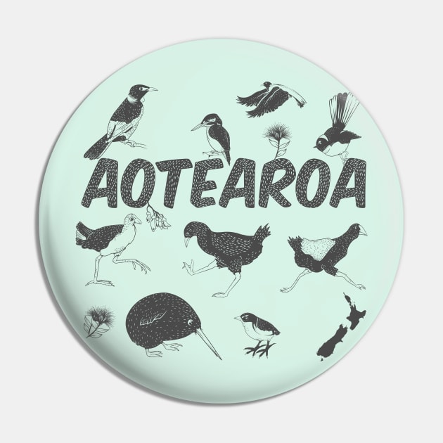 Aotearoa NZ birds Pin by mailboxdisco