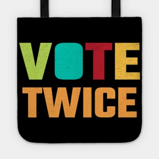 Vote Twice Tote