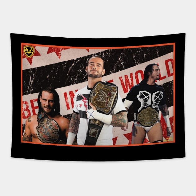 Best In The World Tapestry by EvoComicsInc