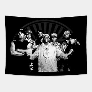 white shadow hip hop Tapestry