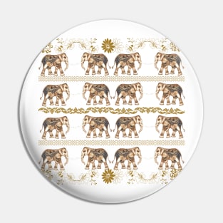 Thai elephants and Thai patterns are sweet, soft, and beautiful. Pin