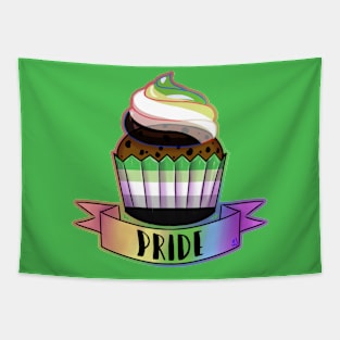 Aromantic Cupcake Tapestry