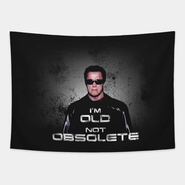 I'm Old, Not Obsolete Tapestry by NerdShizzle