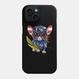 Patriotic Tarsier Phone Case