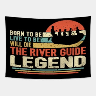 River Guide Legend Tapestry