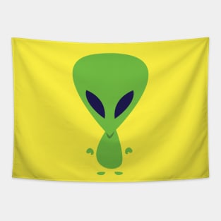 Cute little alien Tapestry