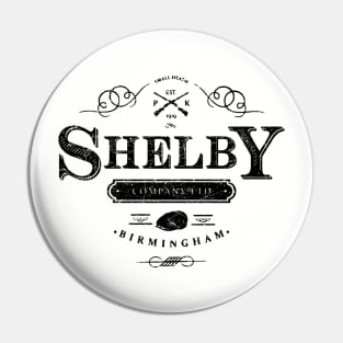 Birmingham / Shelby Comp / Peaky Blinders Fanart Pin