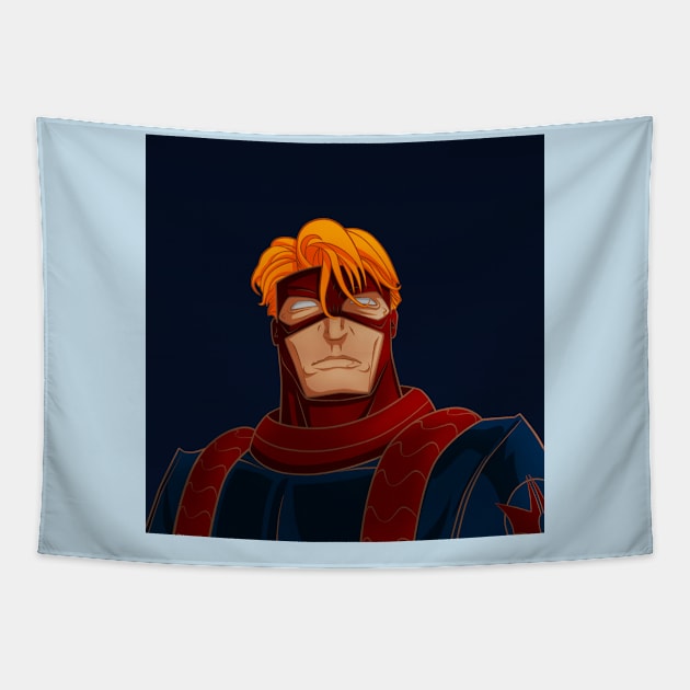 WildC.A.T.S Spartan Tapestry by Mark Bartle Art