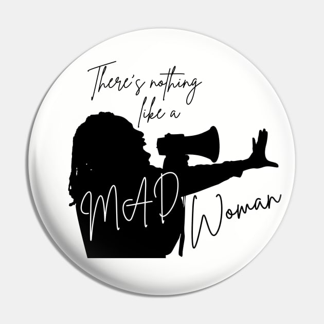 There's Nothing Like a Mad Woman Pin by Sapphic Swiftie 