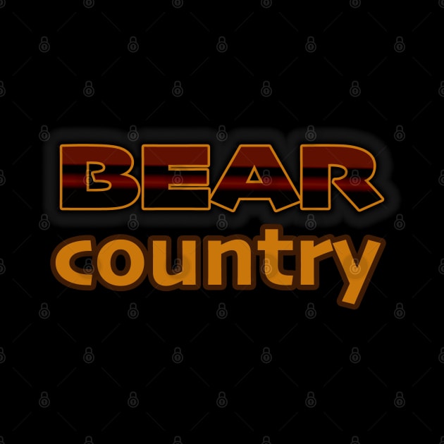 Bear Country Graphic by LupiJr