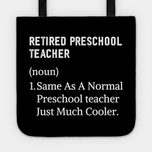 preschool teacher retirement Tote