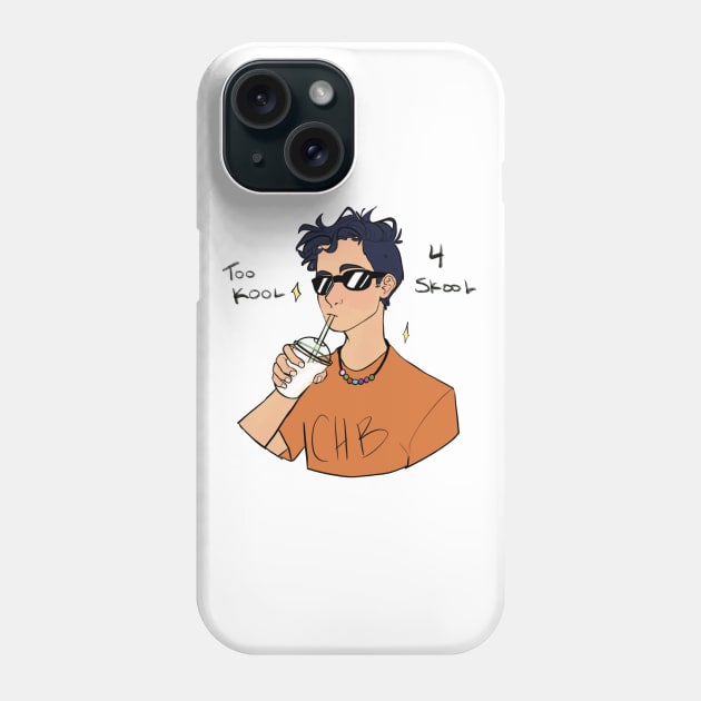 To Kool 4 Skool Phone Case by pjoanimation