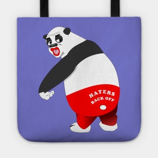 Back Off Panda Tote