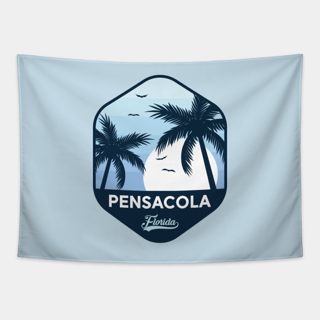 Pensacola Florida Tapestry by Mark Studio