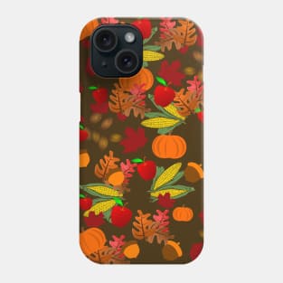 Fall Season Pattern Design #1 Phone Case