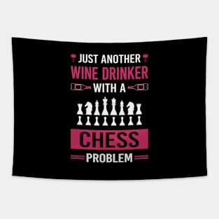 Wine Drinker Chess Tapestry