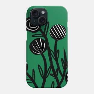 Lino-cut Bush Phone Case