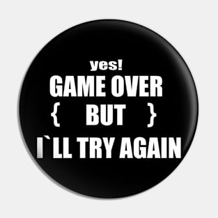 game over Pin