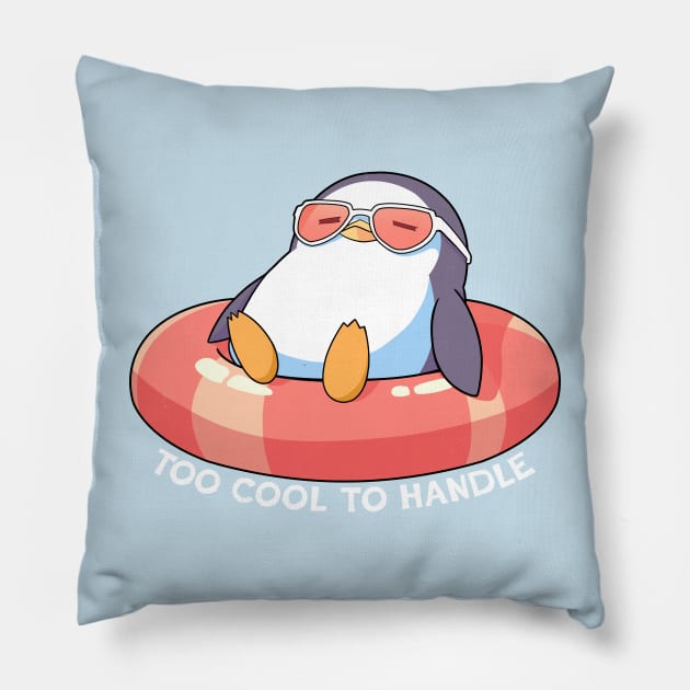 Too cool to handle Pillow by FanFreak