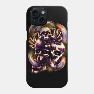 Serpents and Skulls Phone Case