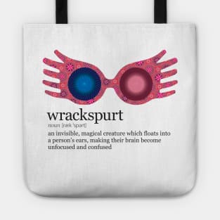 Wrackspurt with Glasses Tote