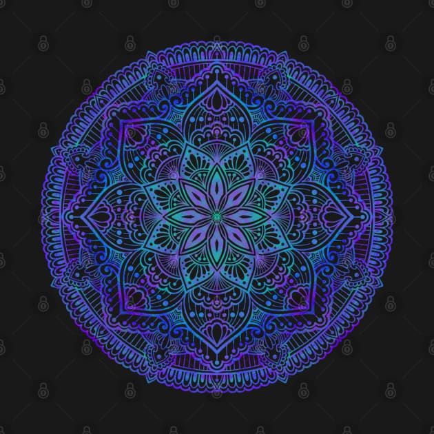 Psychedelic Mandala by Shine Design Blossom