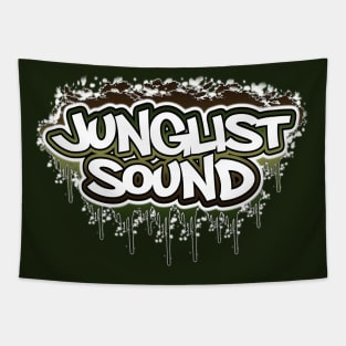 Junglist Sound-Drip-Camo Tapestry