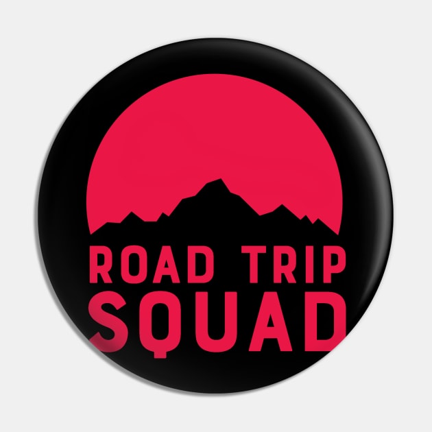 Road Trip Squad - Red Pin by ballhard