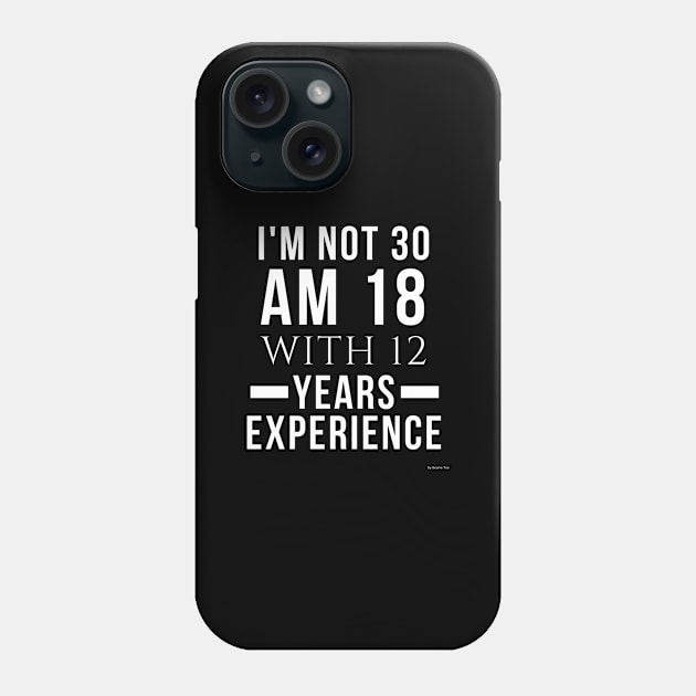 30th Birthday Gift  For 30 Year Old Gift Idea 30 Phone Case by giftideas