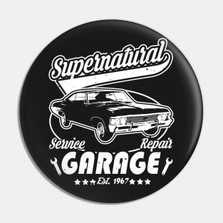 Supernatural Garage Pin