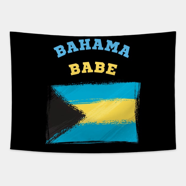 bahama babe Tapestry by Pro Melanin Brand