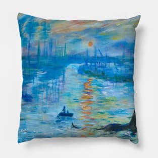 Nessie Rises Pillow