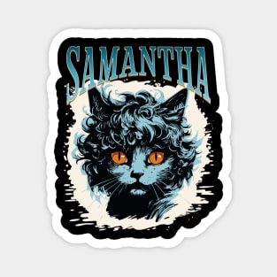 Samantha's Feline Charm Magnet