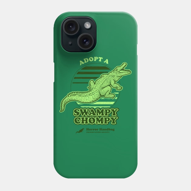 Adopt A Swampy Chompy Phone Case by dumbshirts