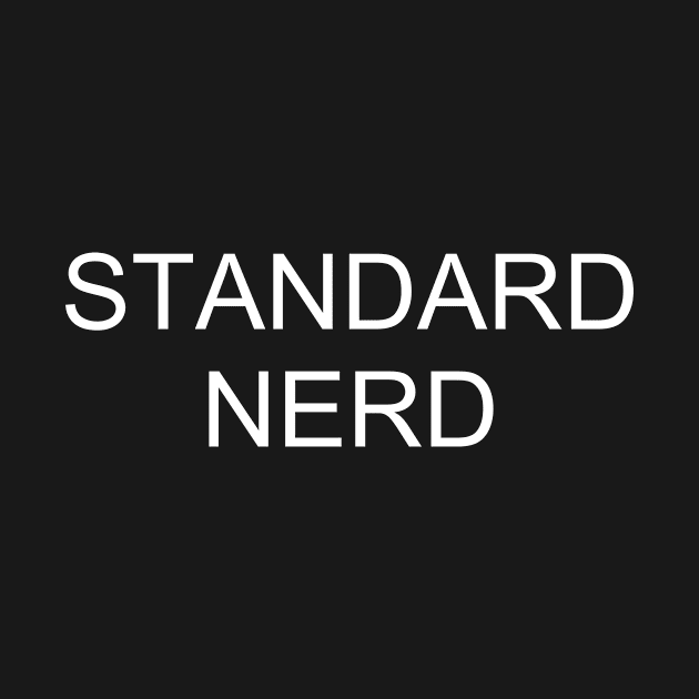 Standard Nerd by garfunkel