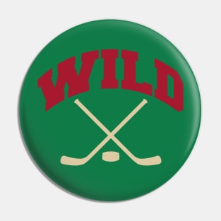 Wild Hockey Small Logo Pin