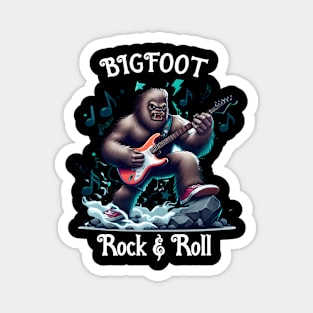 Bigfoots Midnight Rock Concert Magnet