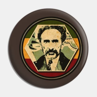 King Jah Rastafari Pin