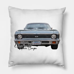 1972 Chevrolet Nova Coupe Pillow