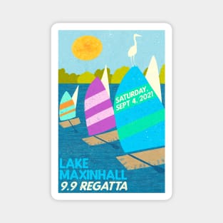 Lake Maxinhall 9.9 Regatta 2021 Magnet