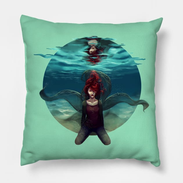 Fiction Pillow by intothefrisson