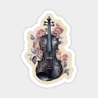 Blooming Violin Magnet