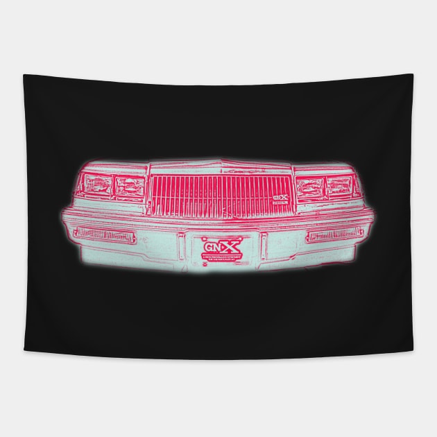 Buick GNX Grill Tapestry by PabloPKasso