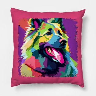 Belgian Tervuren Pop Art - Dog Lover Gifts Pillow
