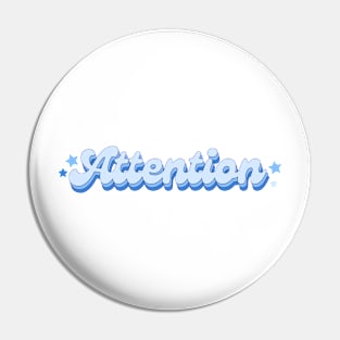 Attention - New Jeans Pin